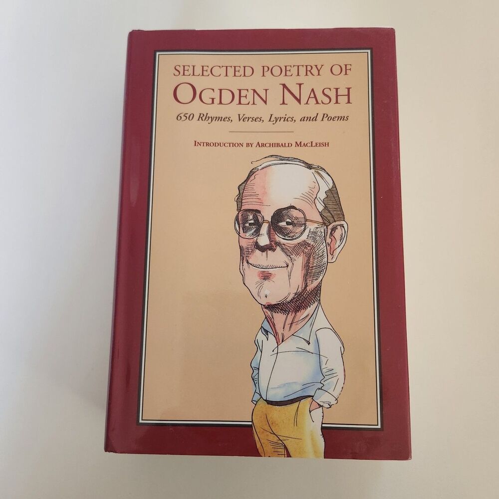 Selected Poetry of Ogden Nash 1995 Hardcover